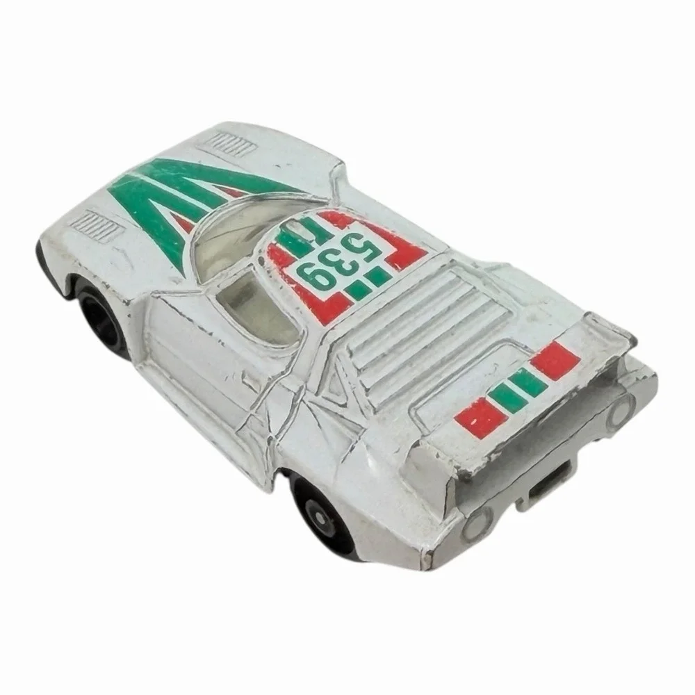 Vintage Diecast Lancia Alitalia Stratos #539‎ White Hong Kong